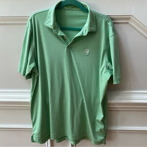 Kiawah River Course Men’s Green/White Golf Polo